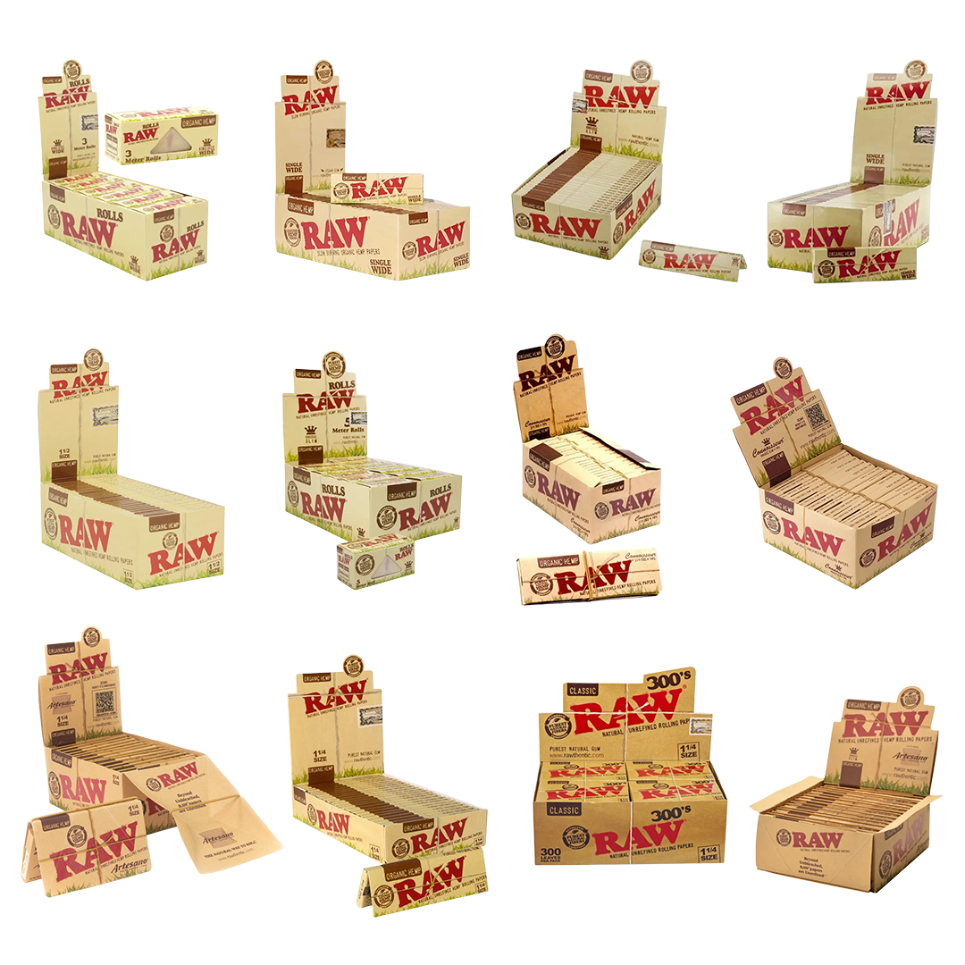 RAW ORGANIC ROLLING PAPER