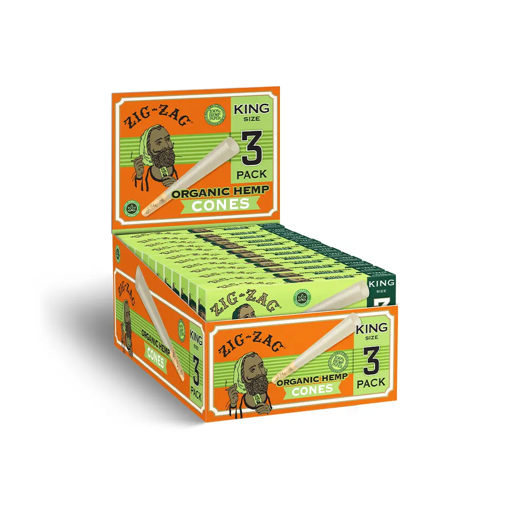 ENDO ORGANIC HEMP WRAP CONES 5CT