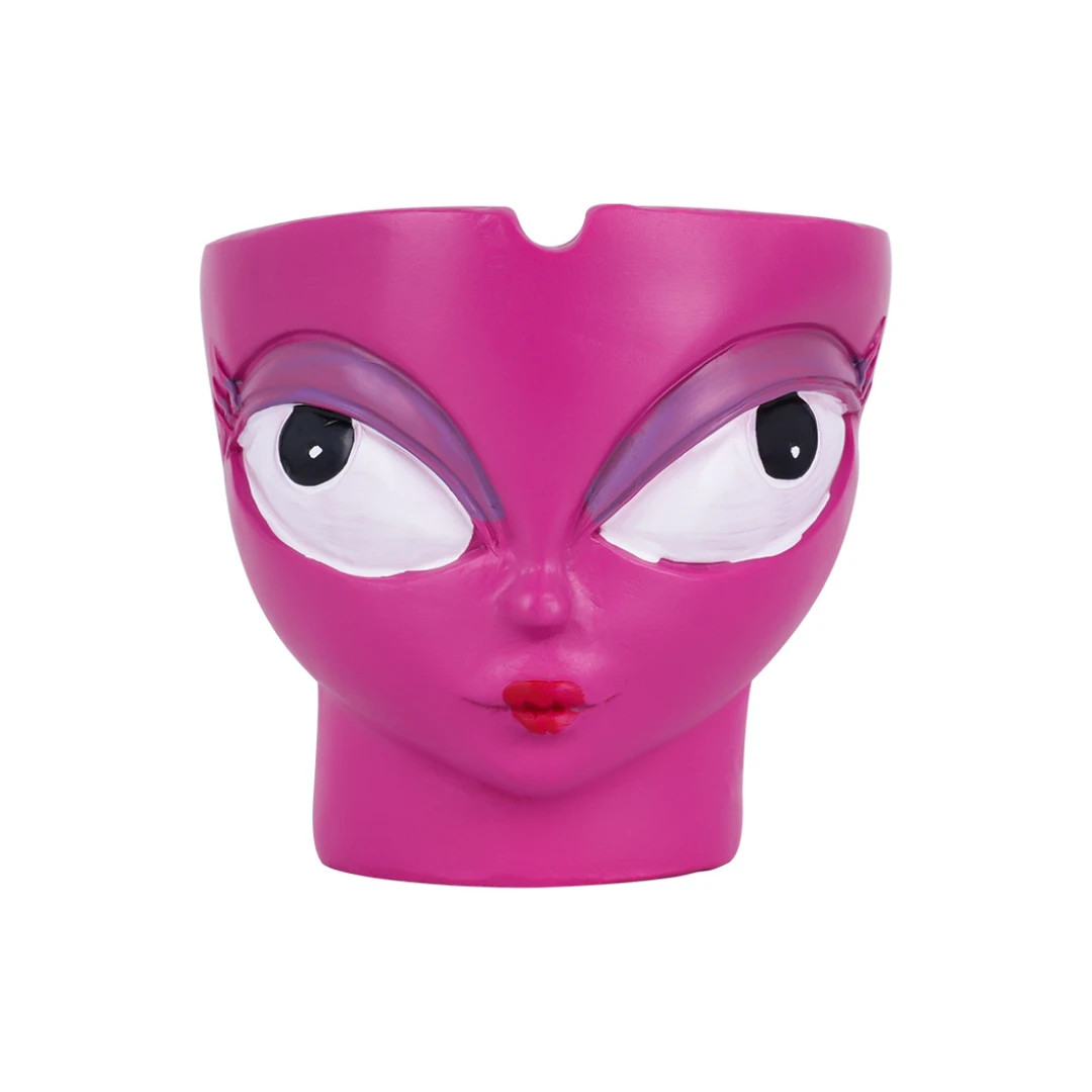 LADY HORNET RESIN ASHTRAY 6CT DISPLAY
