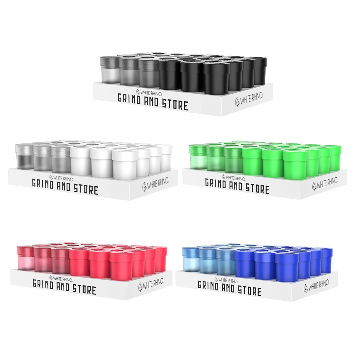 WHITE RHINO GRIND AND STORE 24CT